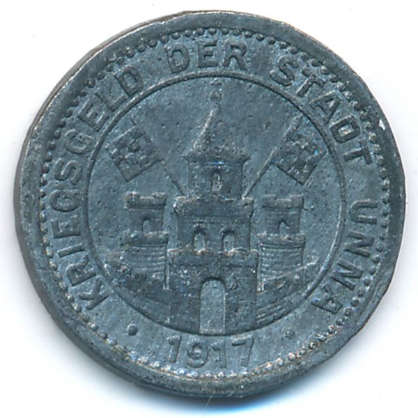 Унна., 10 пфеннигов (1917 г.)