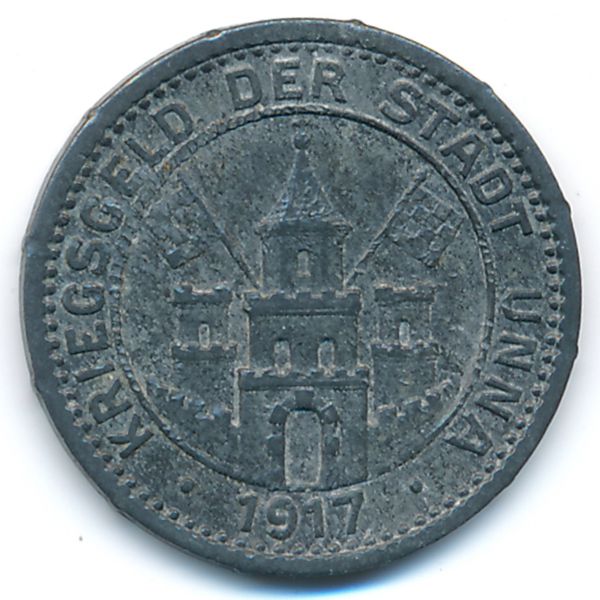 Унна., 50 пфеннигов (1917 г.)