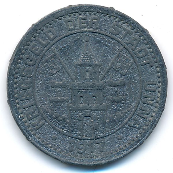 Унна., 50 пфеннигов (1917 г.)