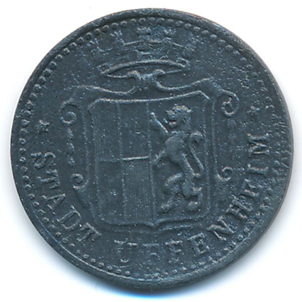 Уффенхайм., 10 пфеннигов (1917 г.)