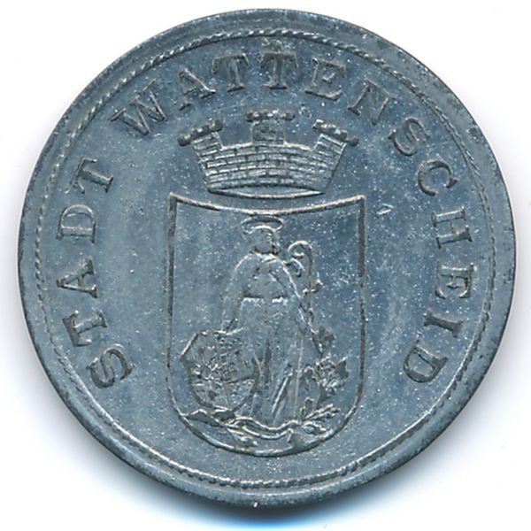 Ваттеншайд., 50 пфеннигов (1917 г.)
