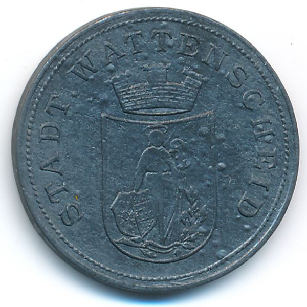 Ваттеншайд., 50 пфеннигов (1917 г.)