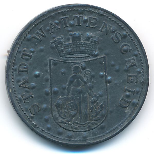 Ваттеншайд., 50 пфеннигов (1917 г.)