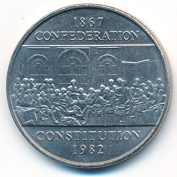 Канада, 1 доллар (1982 г.)