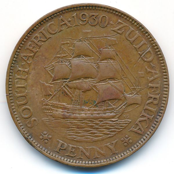 ЮАР, 1 пенни (1930 г.)
