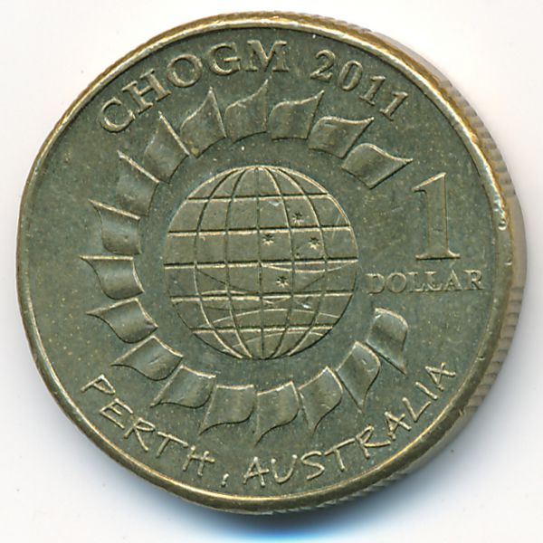 Австралия, 1 доллар (2011 г.)