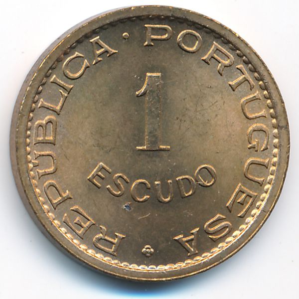 Сан-Томе и Принсипи, 1 эскудо (1971 г.)