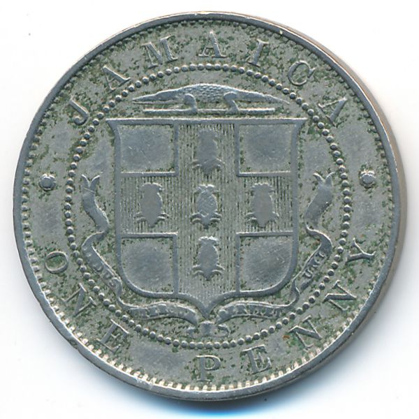 Ямайка, 1 пенни (1920 г.)