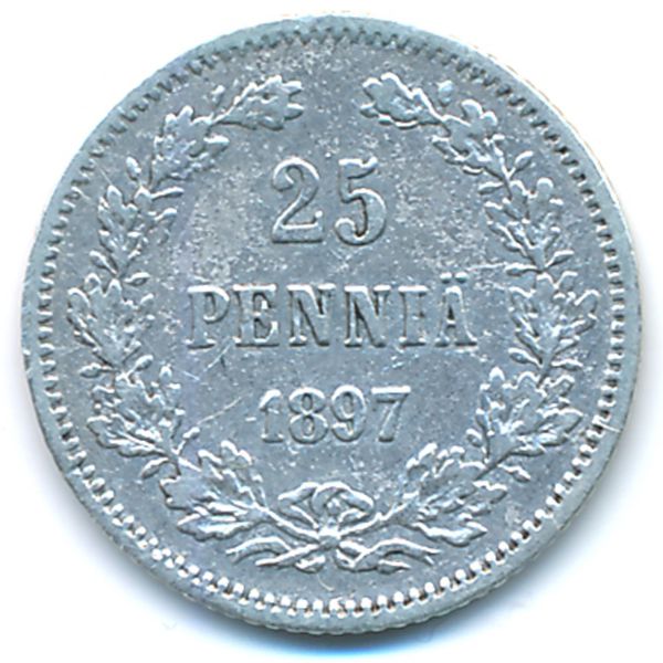 Финляндия, 25 пенни (1917 г.)