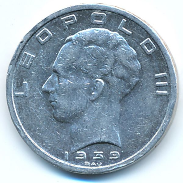 Бельгия, 50 франков (1939 г.)