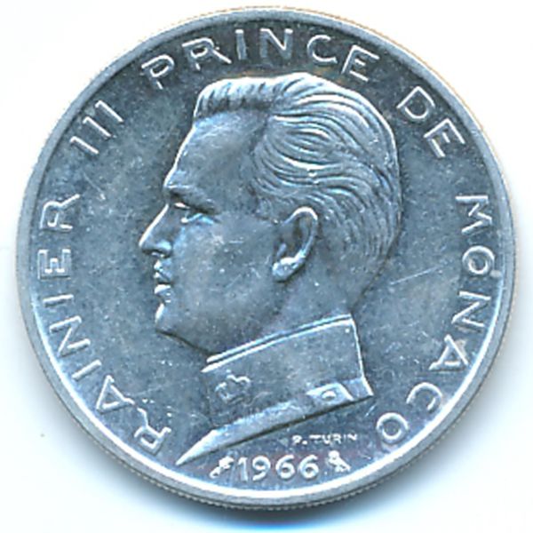 Монако, 5 франков (1966 г.)