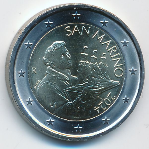 Сан-Марино, 2 евро (2024 г.)
