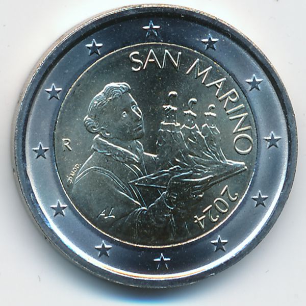 Сан-Марино, 2 евро (2024 г.)