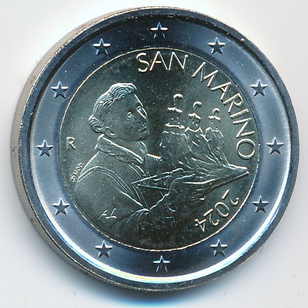 Сан-Марино, 2 евро (2024 г.)
