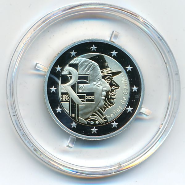 Франция, 2 евро (2010 г.)