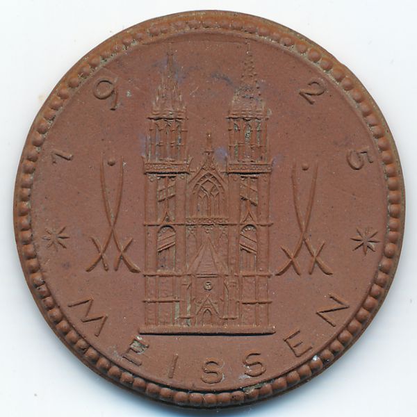 Мейсен., Медаль (1925 г.)