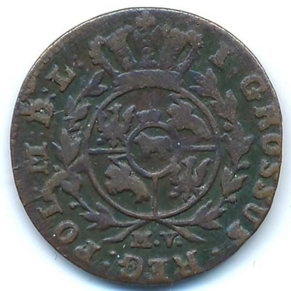 Польша, 1 грош (1792 г.)