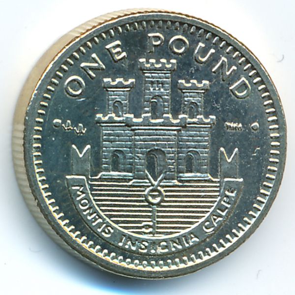 Гибралтар, 1 фунт (2000 г.)