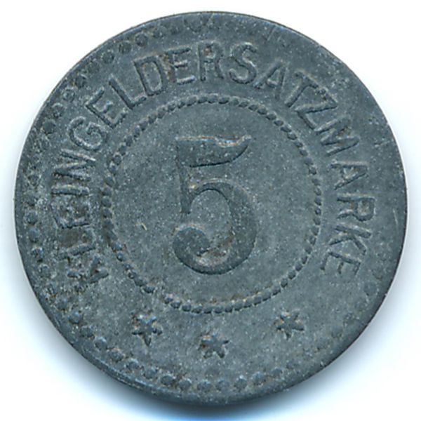 Варендорф., 5 пфеннигов (1918 г.)