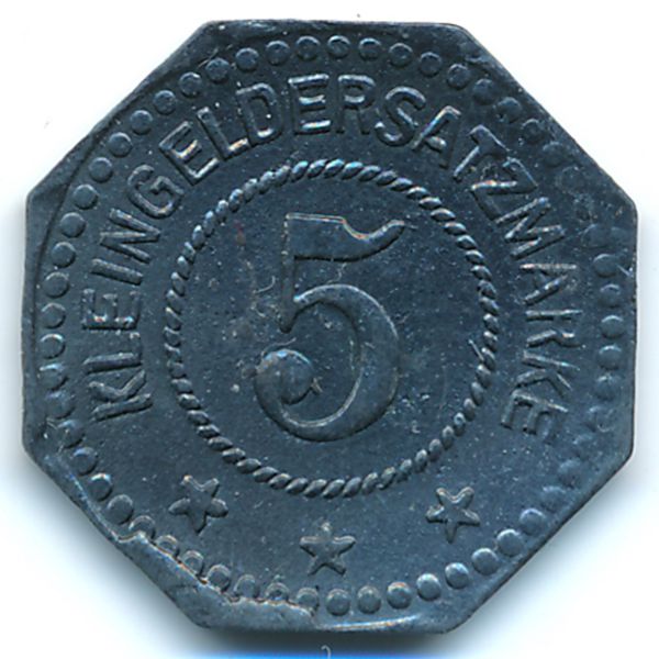 Виттенберг., 5 пфеннигов (1917 г.)
