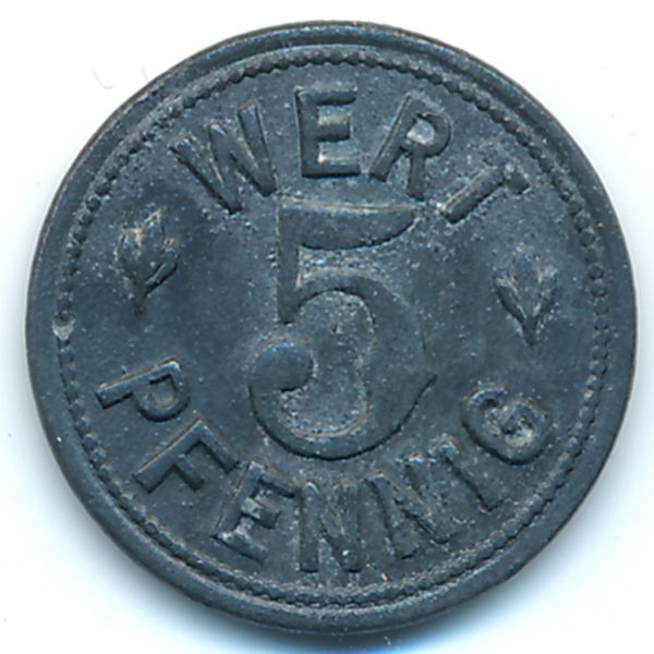 Кольмар., 5 пфеннигов