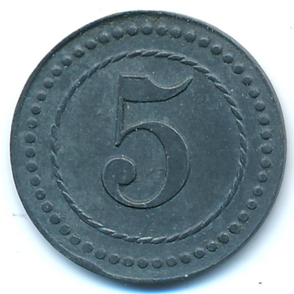 Кассель., 5 пфеннигов