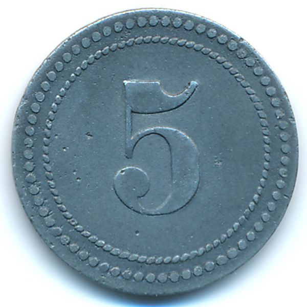 Мюнстер., 5 пфеннигов