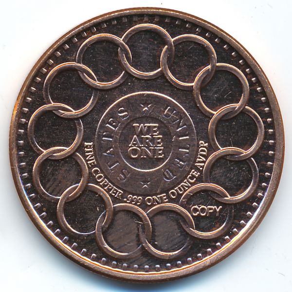 США, 1 унция