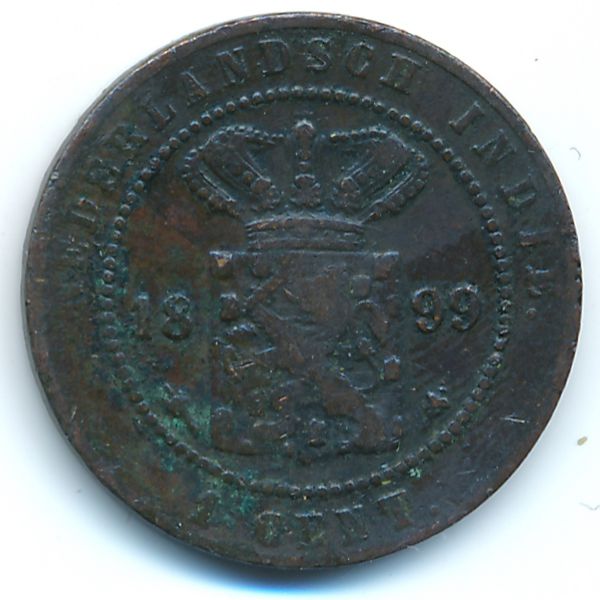 Нидерландская Индия, 1 цент (1899 г.)