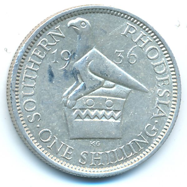 Южная Родезия, 1 шиллинг (1936 г.)