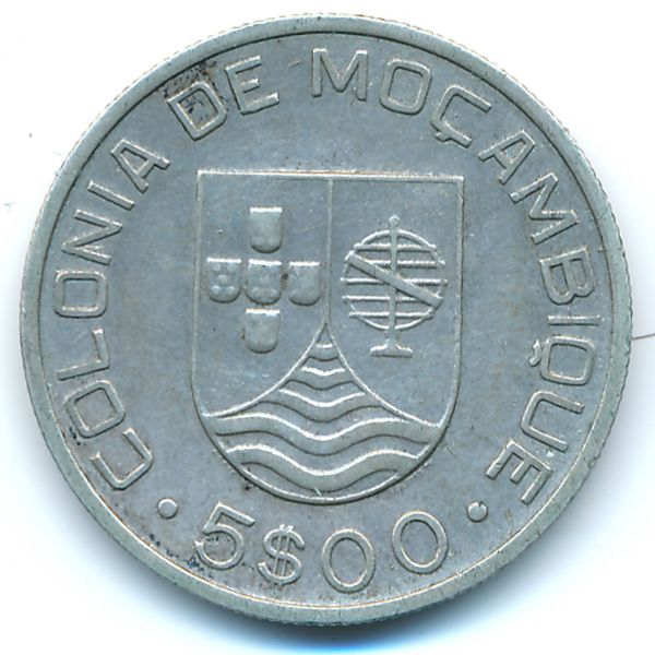 Мозамбик, 5 эскудо (1935 г.)