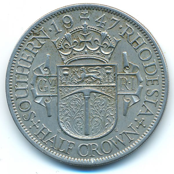 Южная Родезия, 1/2 кроны (1947 г.)