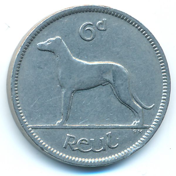 Ирландия, 6 пенсов (1935 г.)