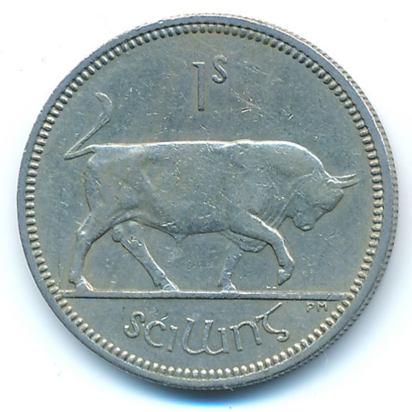 Ирландия, 1 шиллинг (1962 г.)