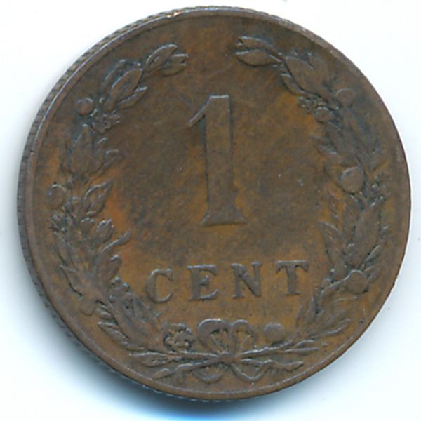 Нидерланды, 1 цент (1904 г.)