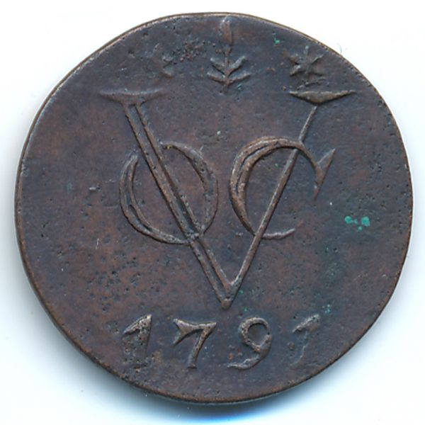 Нидерландская Индия, 1 дуит (1791 г.)
