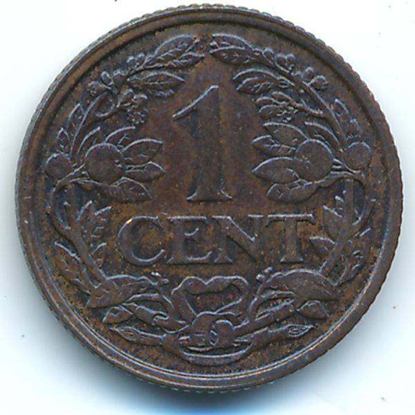 Нидерланды, 1 цент (1916 г.)