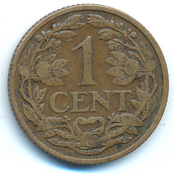 Нидерланды, 1 цент (1922 г.)