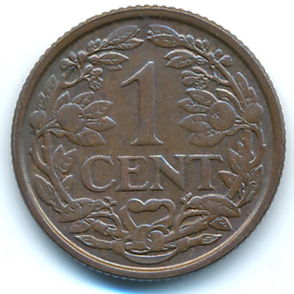 Нидерланды, 1 цент (1938 г.)