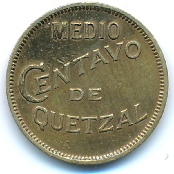 Гватемала, 1/2 сентаво (1932 г.)