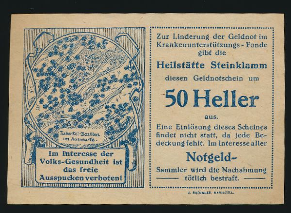 Нотгельды Австрии, 50 геллеров