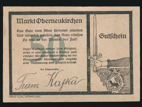 Нотгельды Австрии, 50 геллеров