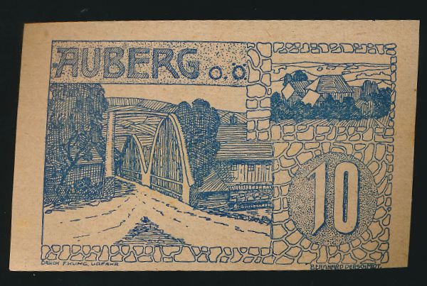 Нотгельды Австрии, 10 геллеров (1920 г.)