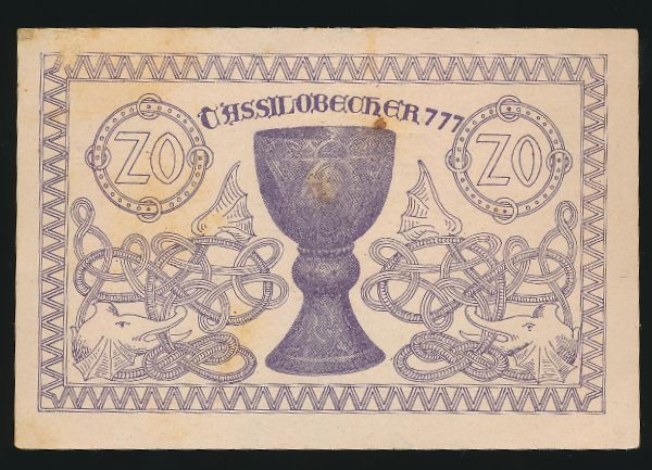 Нотгельды Австрии, 20 геллеров (1920 г.)