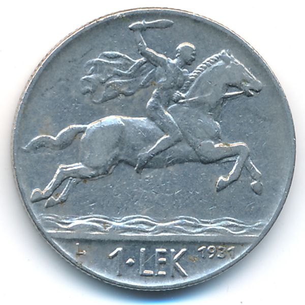 Албания, 1 лек (1931 г.)
