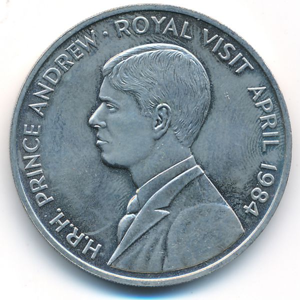 Остров Святой Елены, 50 пенсов (1984 г.)