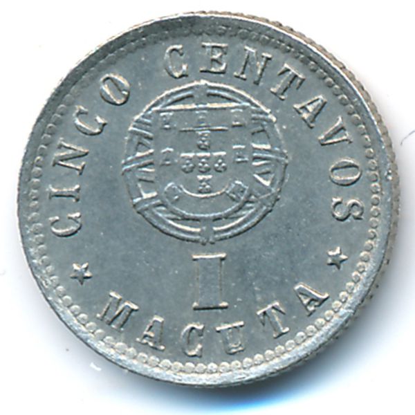 Ангола, 5 сентаво (1927 г.)