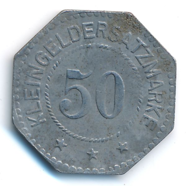 Торгау., 50 пфеннигов (1917 г.)