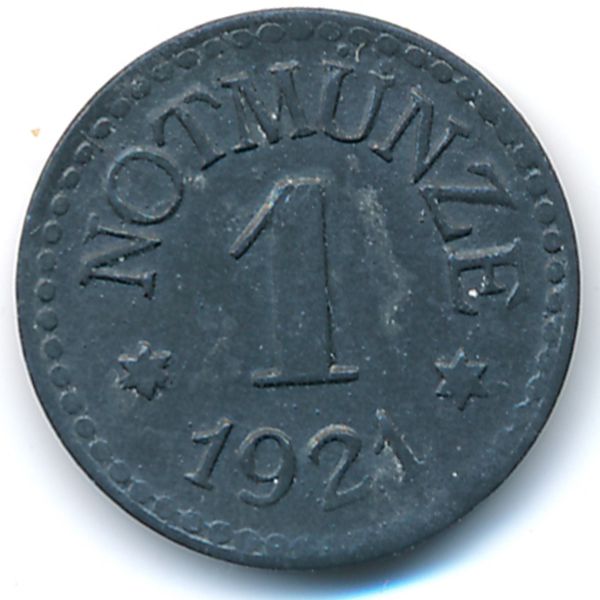 Шауэнштайн., 1 пфенниг (1921 г.)