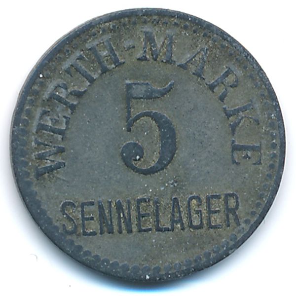 Падерборн., 5 пфеннигов